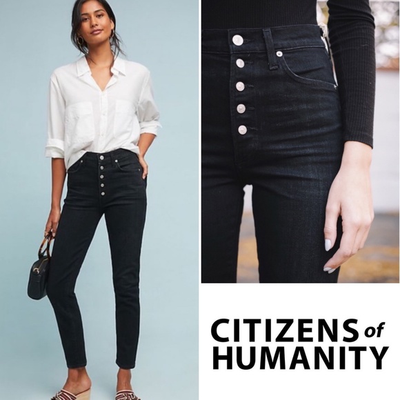 citizens of humanity olivia exposed fly jeans